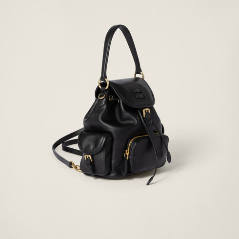 Miu miu Leather backpack